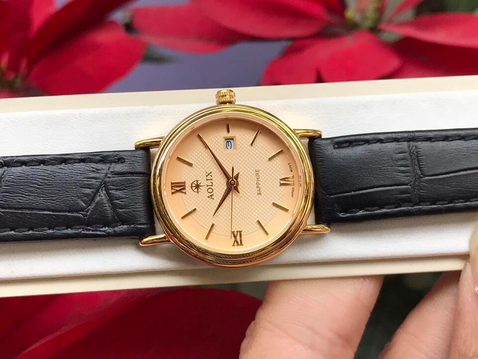 ĐỒNG HỒ AOLIX NỮ DÂY DA AL9100L