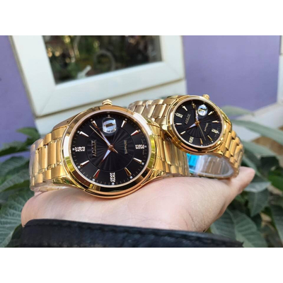 Đồng hồ cặp đôi chính hãng aolix al 9143 - mkd