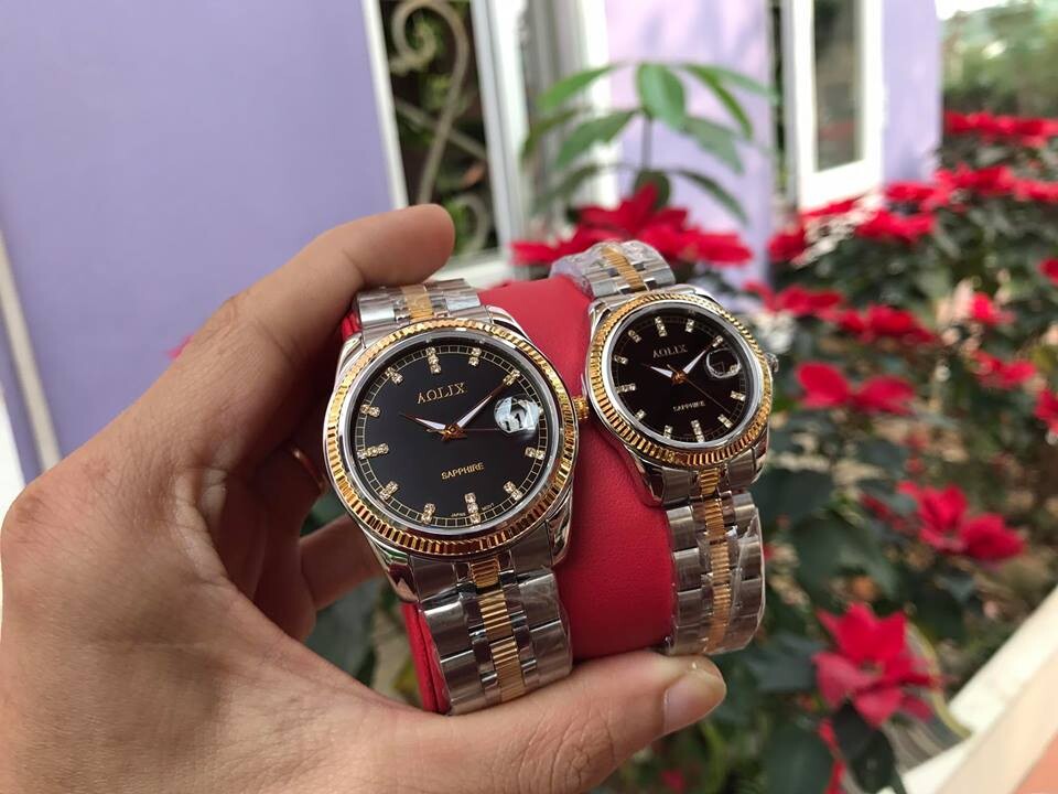 Đồng hồ cặp đôi chính hãng aolix al 9145 - mskd