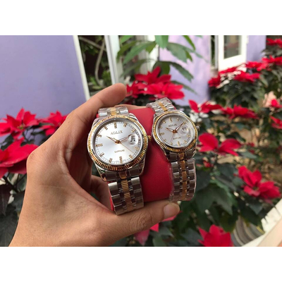 Đồng hồ cặp đôi chính hãng Aolix al 9145 - mskt