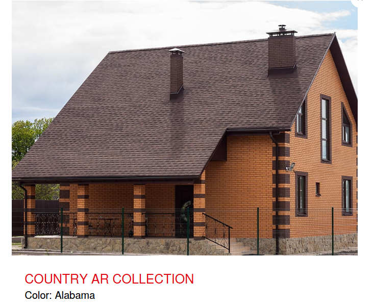 TECH- COUNTRY AR- Ngói lợp bitum phủ đá dạng đa tầng