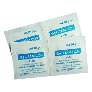Gạc tẩm cồn Alcohol Swab 3 cm x 3 cm
