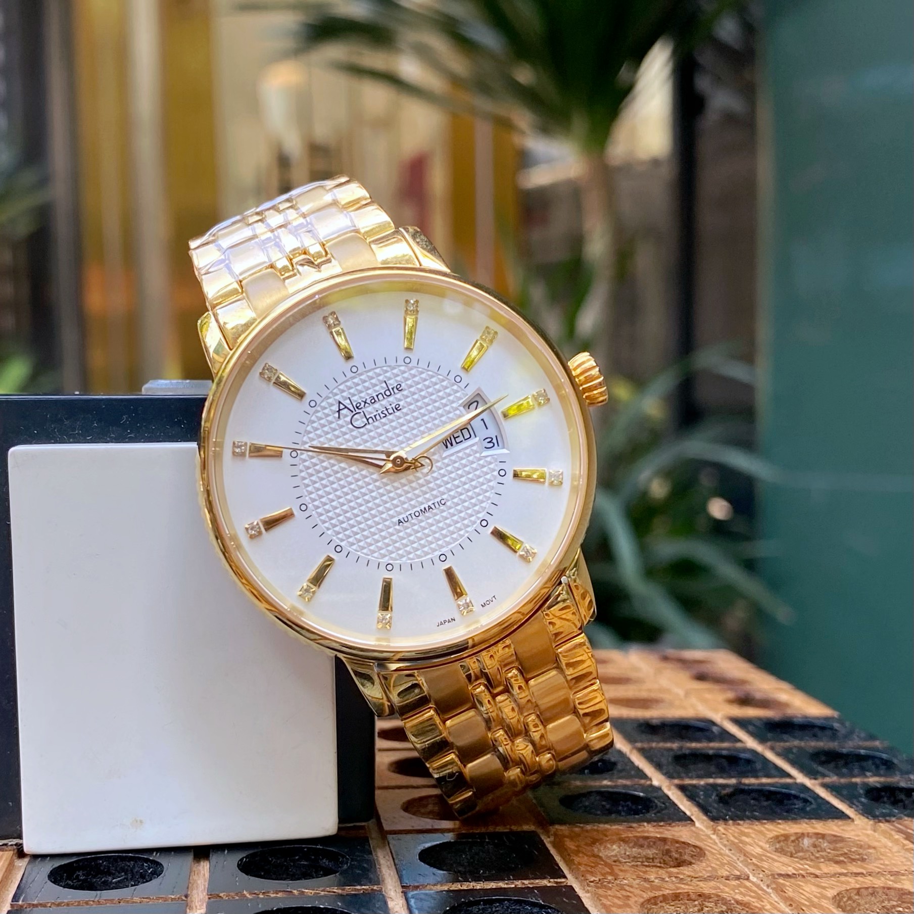 ĐỒNG HỒ CƠ ALEXANDRE CHRISTIE AC8A186A-MGPCR-1