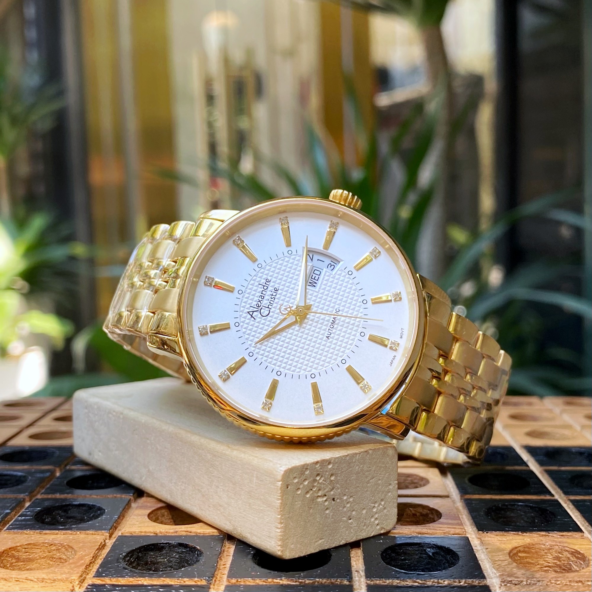 ĐỒNG HỒ CƠ ALEXANDRE CHRISTIE AC8A186A-MGPCR-1