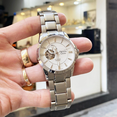 AC8A198A-MSSCR | ĐỒNG HỒ ALEXANDRE CHRISTIE AUTOMATIC OPEN HEART
