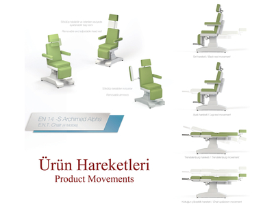 Ghế khám, chữa bệnh tai mũi họng Alpha