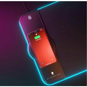 thumbnail image 2 of Alienware RGB Gaming Mouse Pad – 15W Qi Wireless Phone Charger – 800x300mm Desk Mat 2 of 3