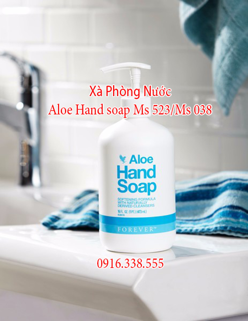 Xà Phòng Nước Aloe Hand soap Ms Mới 523/ Ms cũ 038