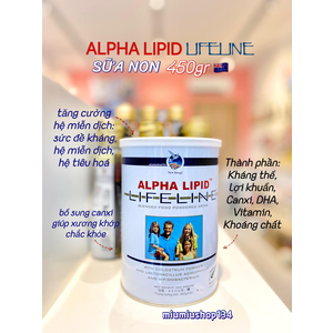 Sữa non ALPHA LIPID LIFELINE CỦA NEW ZEALAND 🇳🇿