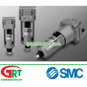 Separator and drain 200 - 500 L/min, max. 1 MPa | AMJ series | SMC Vietnam | SMC Thiết bị