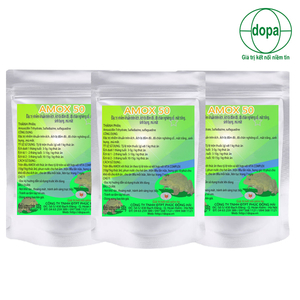 AMOX50 - THUỐC ĐẶC TRỊ BỆNH NHIỄM KHUẨN TRÊN ẾCH