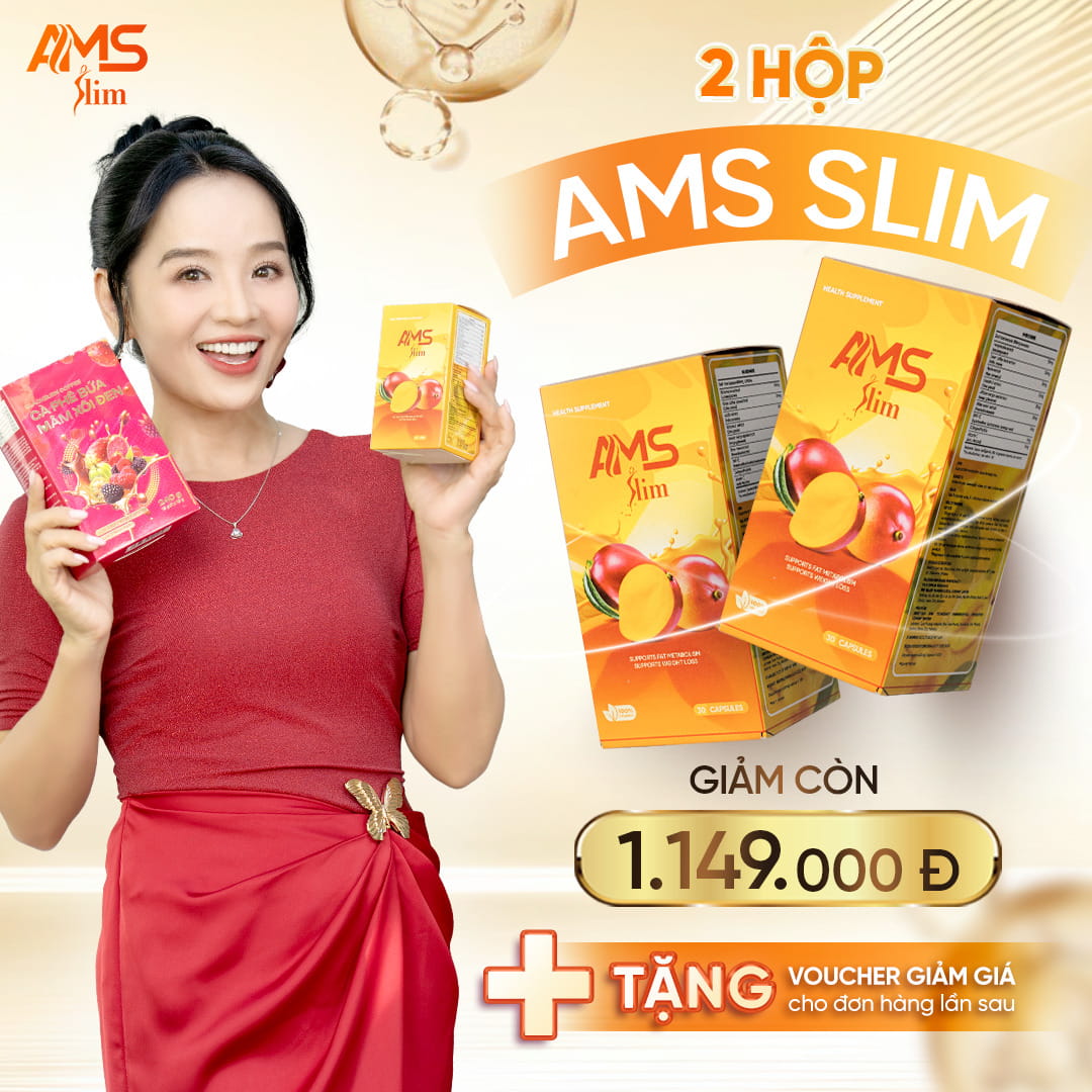 Combo 2 Hộp - AMS SLIM