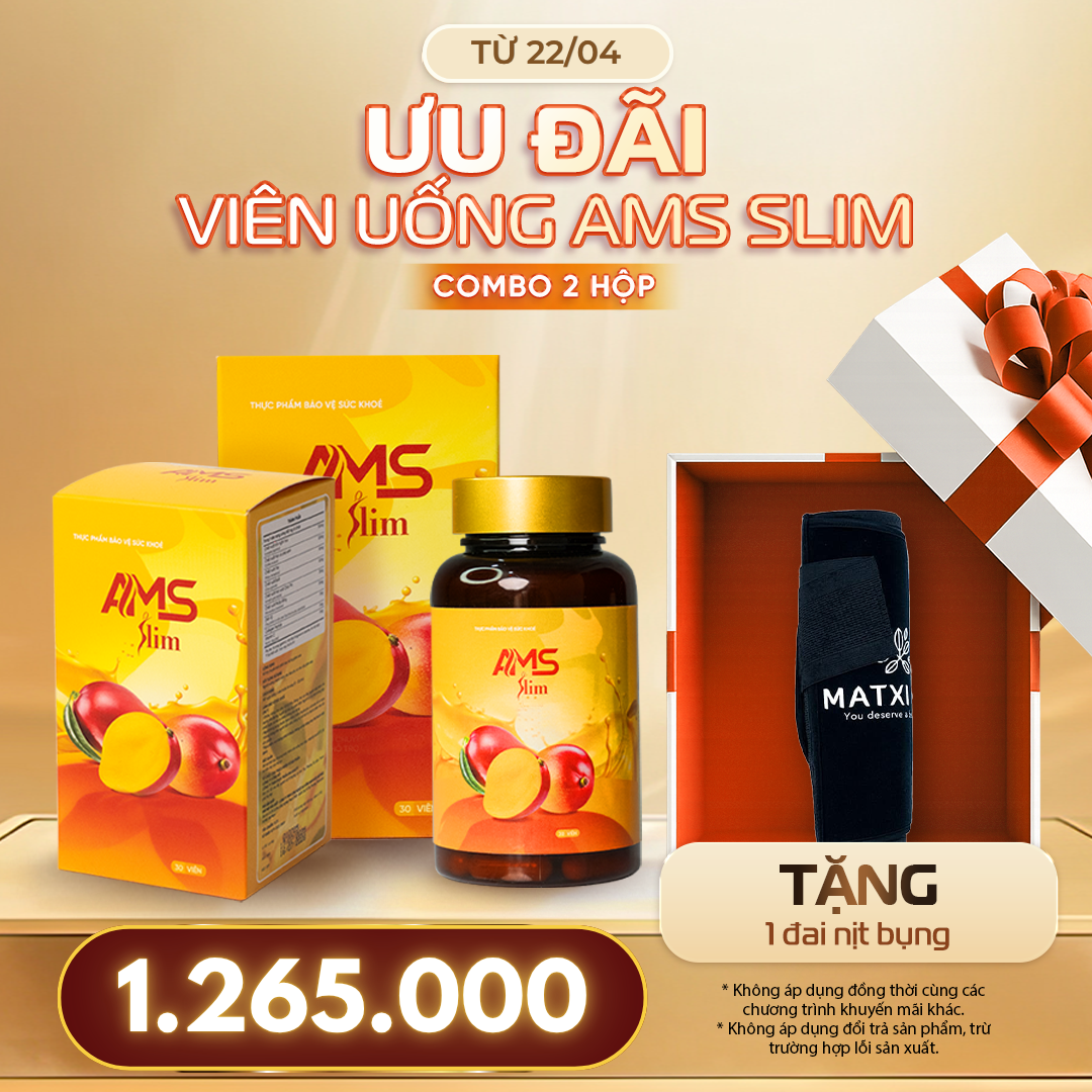 Combo 2 Hộp - AMS SLIM