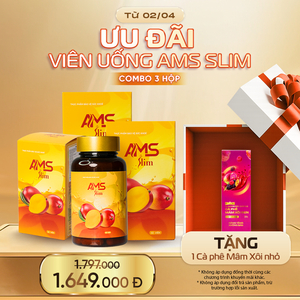 Combo 3 Hộp - AMS SLIM