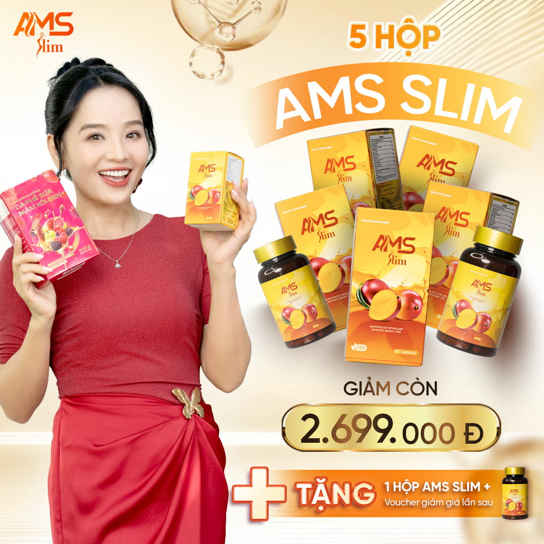 Combo 5 Hộp - AMS SLIM