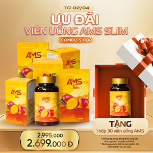 Combo 5 Hộp - AMS SLIM