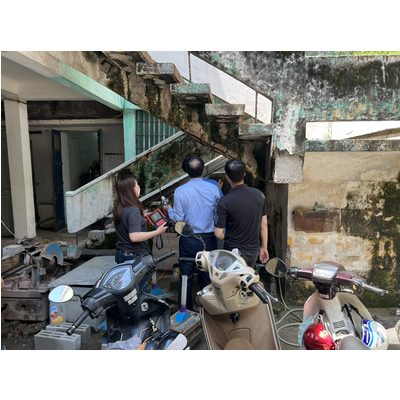 Thiết bị xác định ăn mòn cốt thép trong bê tông