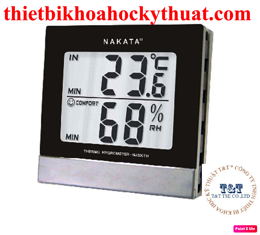 Nhiệt ẩm kế điện tử Nakata NJ-2099-TH (20%~95% )