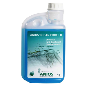Dung dịch làm sạch và khử nhiễm dụng cụ Anios'Clean Excel D (25 ml, 1 lít, 5 lít)