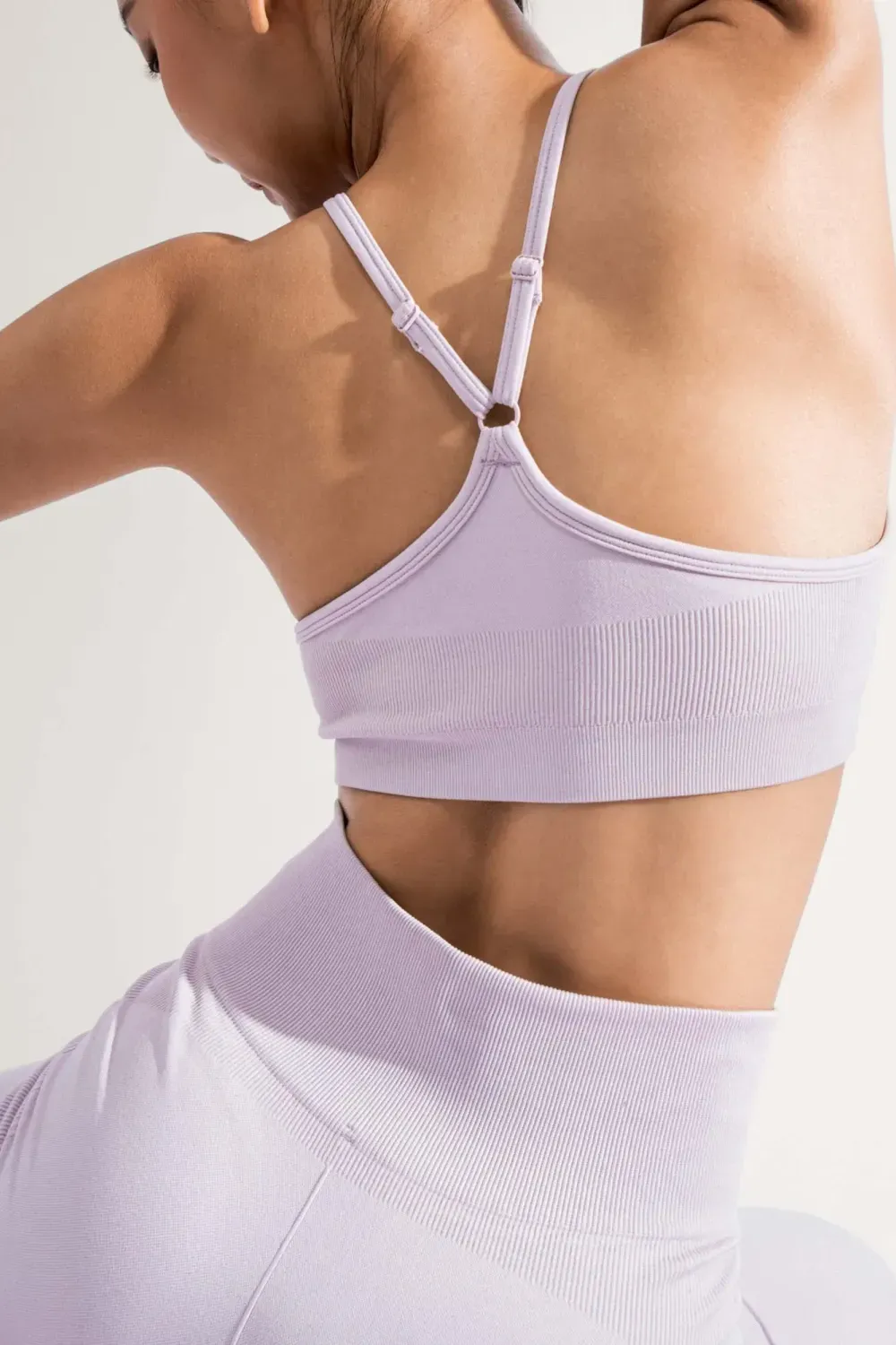 Áo bra nữ thể thao hai dây.Slim cropped