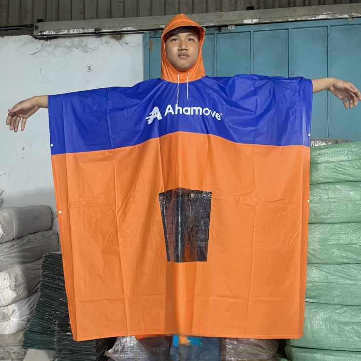 ÁO MƯA NHỰA RẠNG ĐÔNG CÁNH DƠI