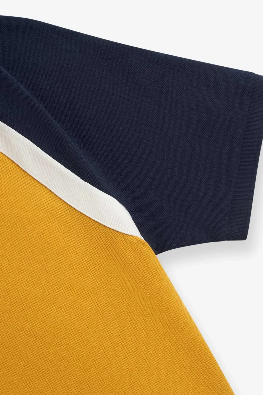 Áo Polo tay raglan phối màu