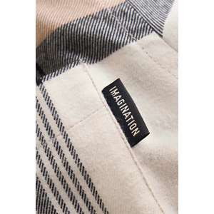 Áo sơ mi nam dài tay flannel. Loose