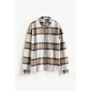 Áo sơ mi nam dài tay flannel. Loose