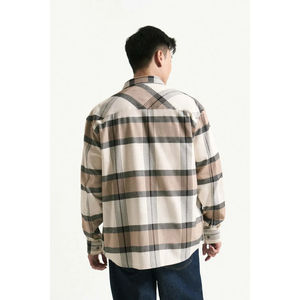 Áo sơ mi nam dài tay flannel. Loose