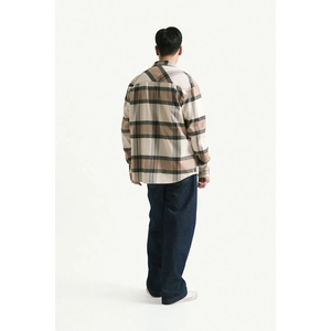 Áo sơ mi nam dài tay flannel. Loose