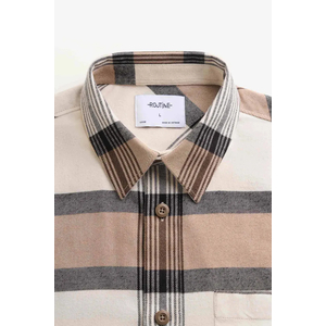 Áo sơ mi nam dài tay flannel. Loose