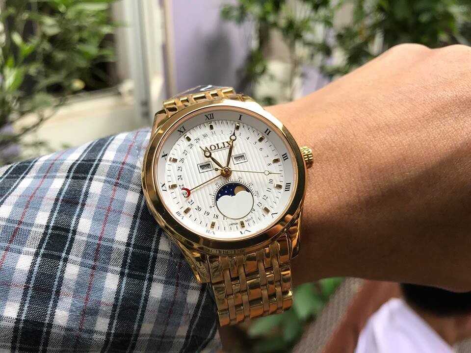 ĐỒNG HỒ AOLIX AL7073G TRĂNG SAO