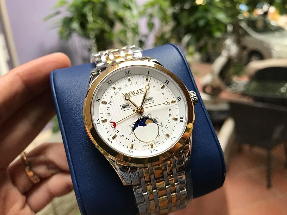 ĐỒNG HỒ AOLIX AL7073G TRĂNG SAO