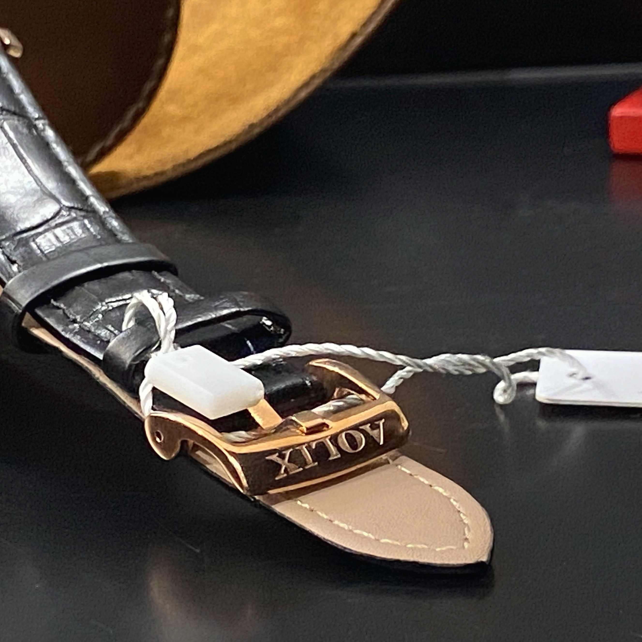 ĐỒNG HỒ AOLIX DÂY DA AL7081G