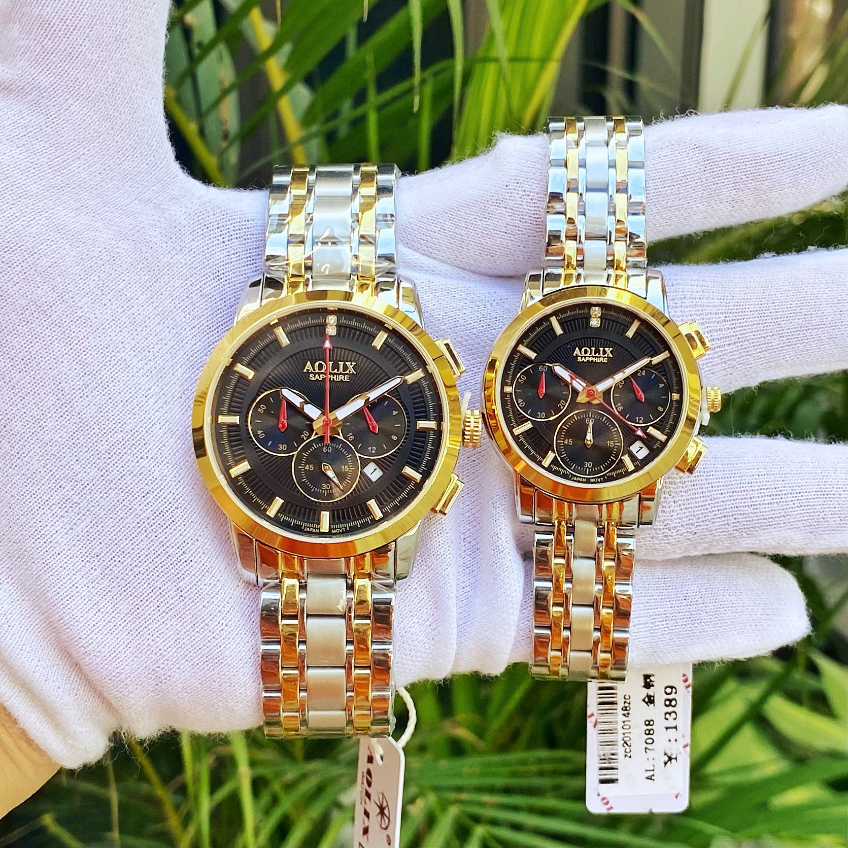 ĐỒNG HỒ ĐÔI AOLIX AL7088G CHÍNH HÃNG