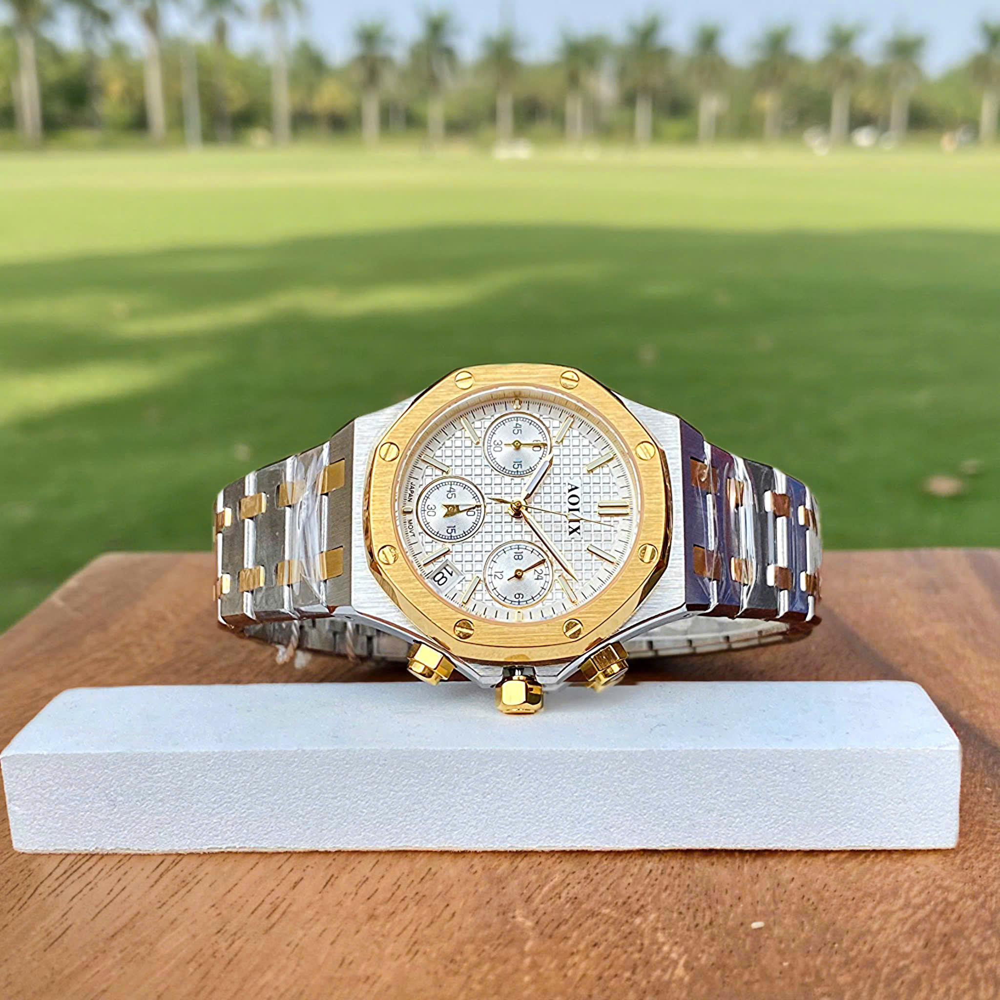 Aolix AL7092L - Đồng Hồ Nữ Thể Thao Cao Cấp, Ấn Tượng Kiểu Audemars Piguet