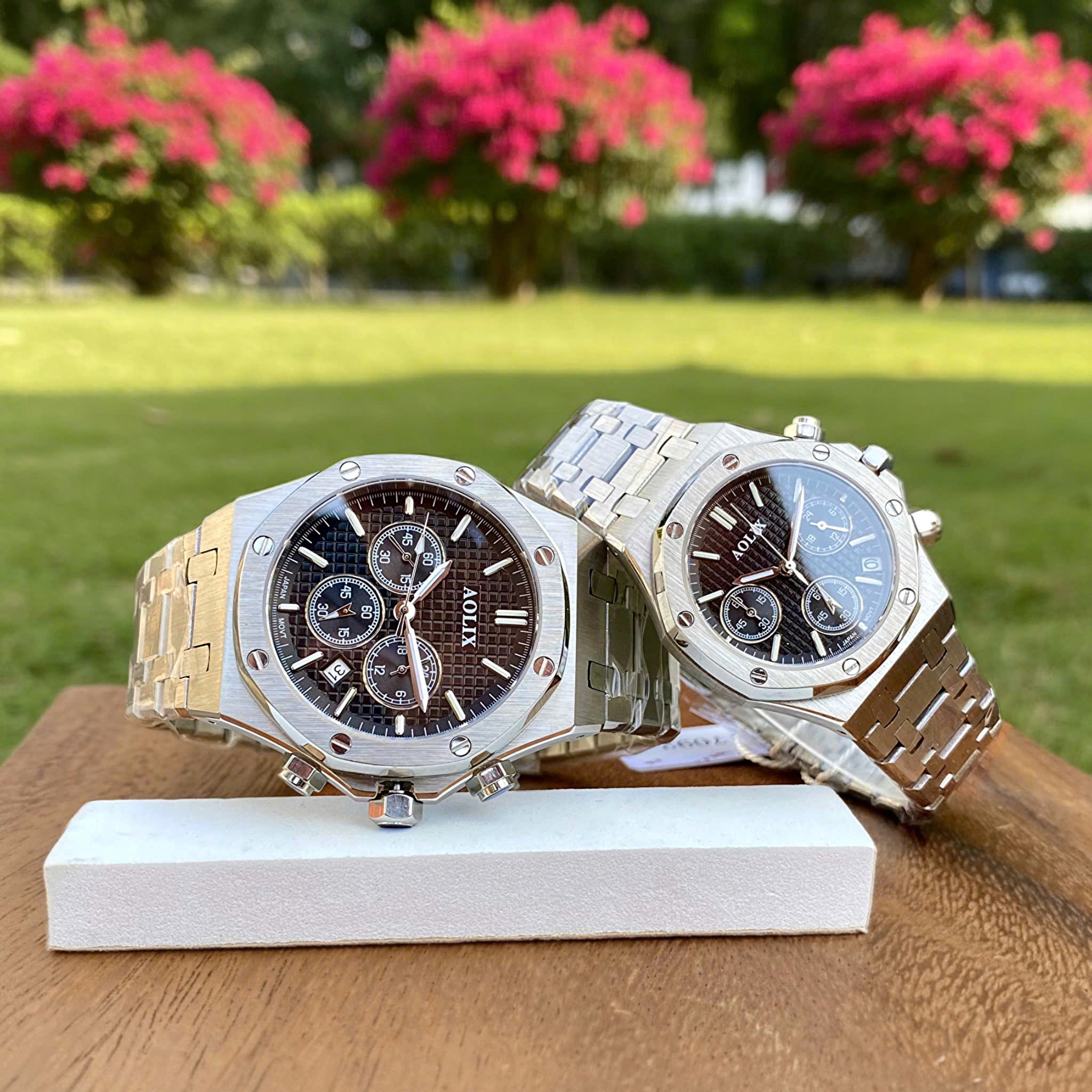 Cặp Đôi Đồng Hồ Aolix AL7092G - Biểu Tượng Phong Cách Luxury Sport Thượng Lưu