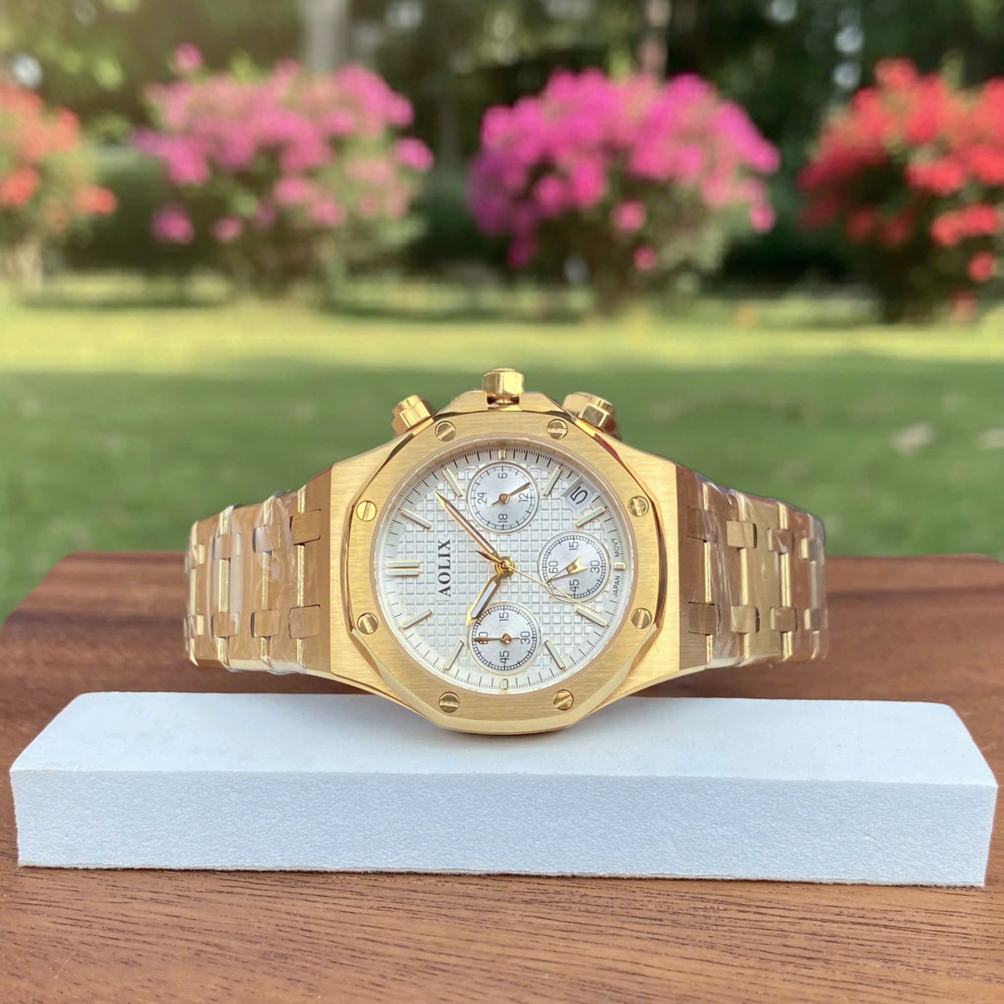Aolix AL7092L - Đồng Hồ Nữ Thể Thao Cao Cấp, Ấn Tượng Kiểu Audemars Piguet