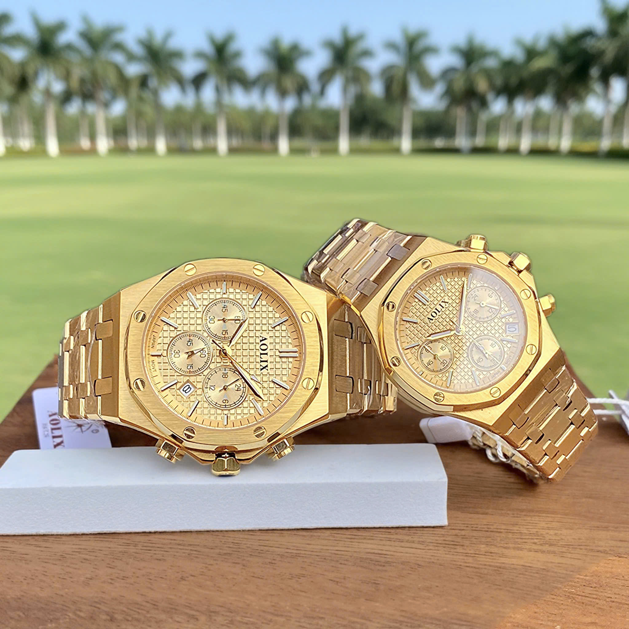 Cặp Đôi Đồng Hồ Aolix AL7092G - Biểu Tượng Phong Cách Luxury Sport Thượng Lưu