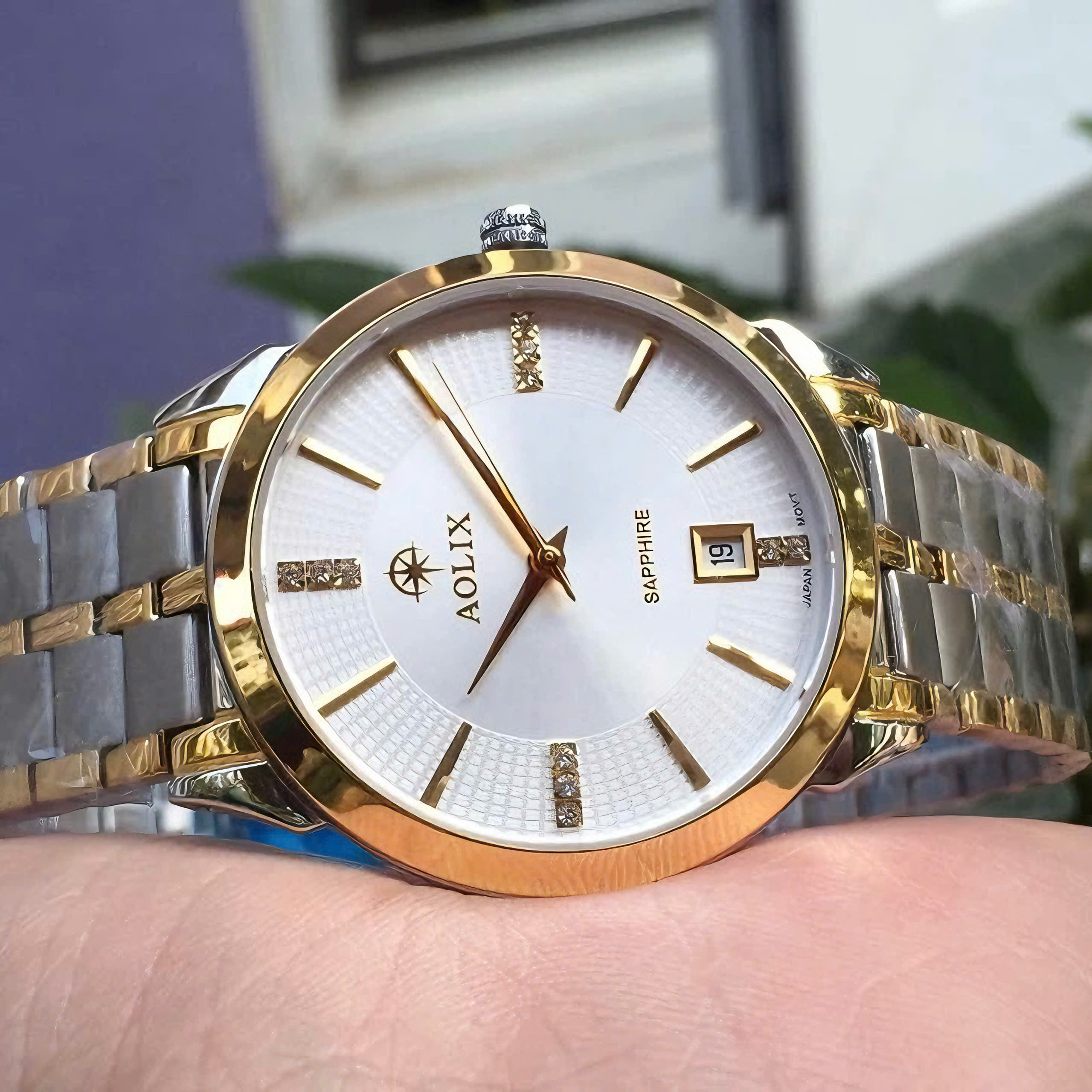 ĐỒNG HỒ AOLIX NAM AL9094G DÂY THÉP CHÍNH HÃNG