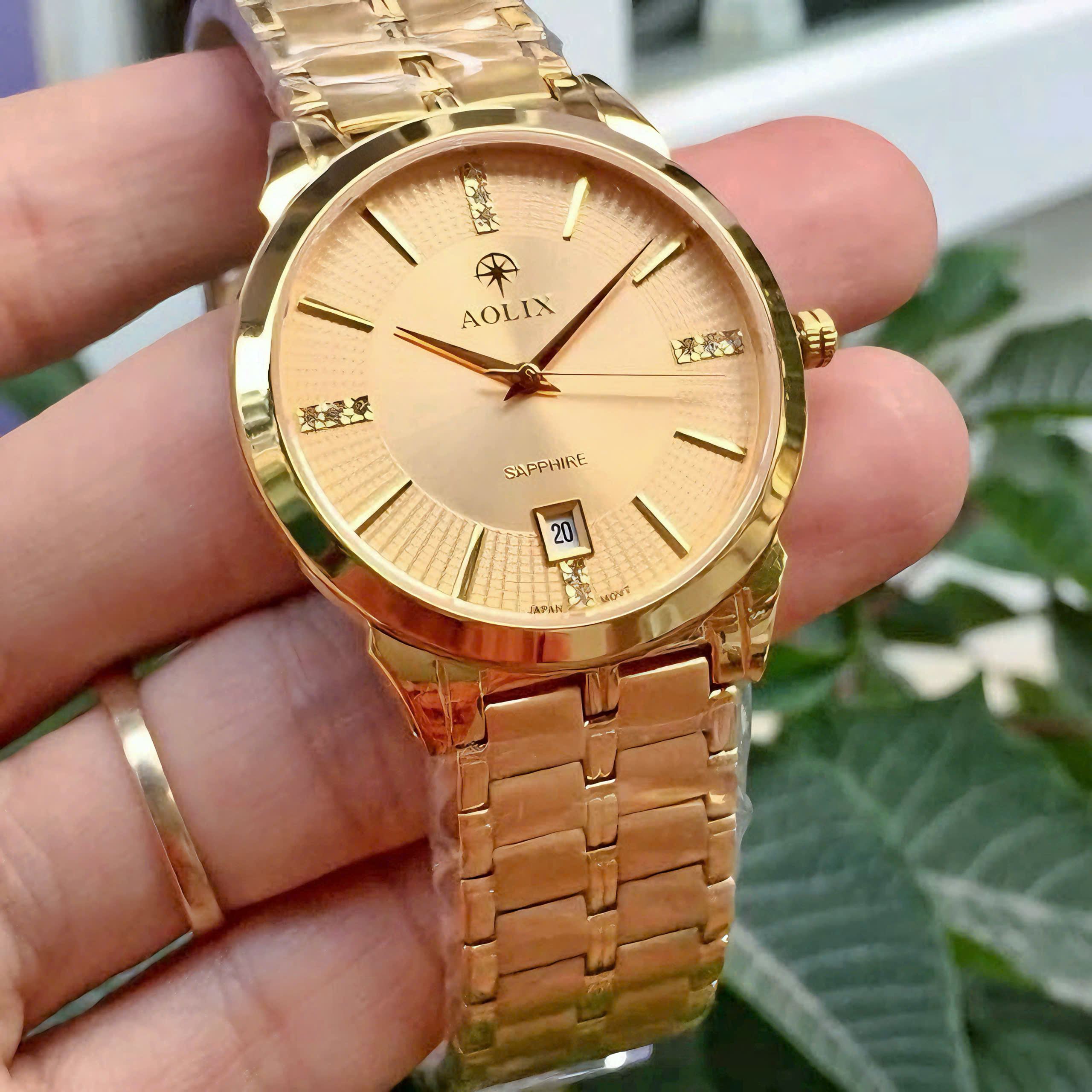 ĐỒNG HỒ AOLIX NAM AL9094G DÂY THÉP CHÍNH HÃNG