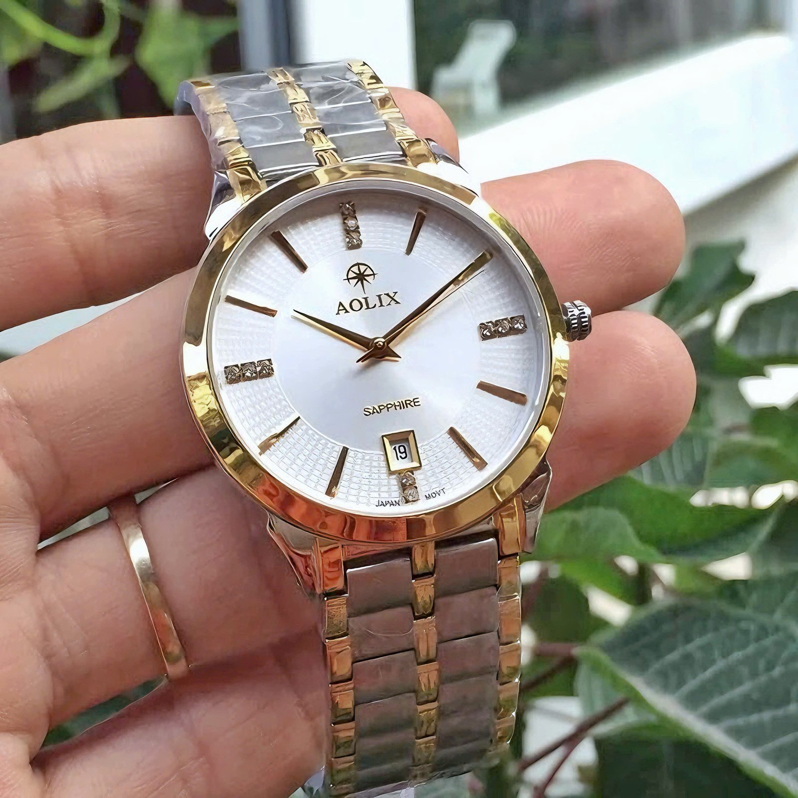 ĐỒNG HỒ AOLIX NAM AL9094G DÂY THÉP CHÍNH HÃNG