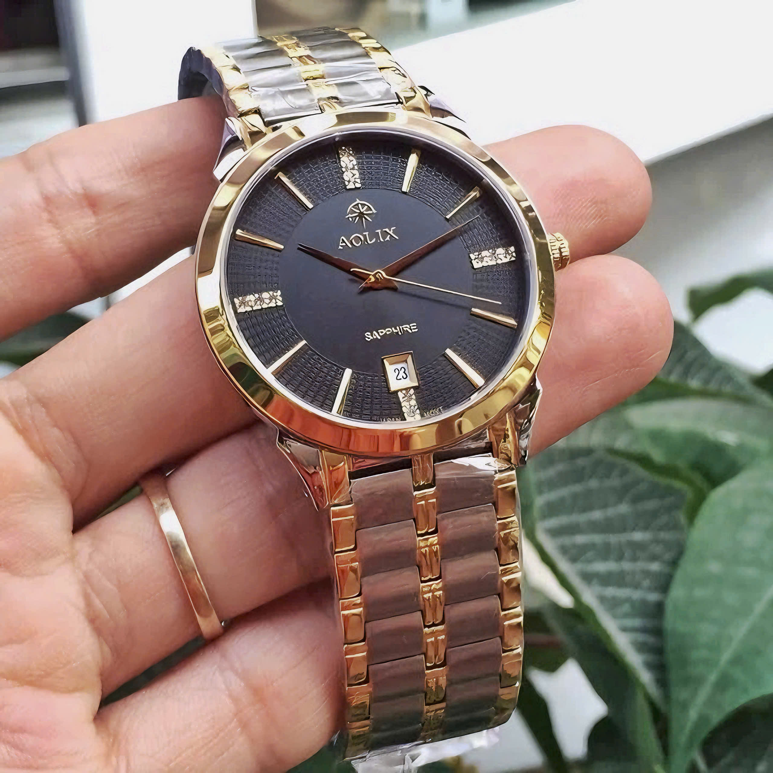 ĐỒNG HỒ AOLIX NAM AL9094G DÂY THÉP CHÍNH HÃNG