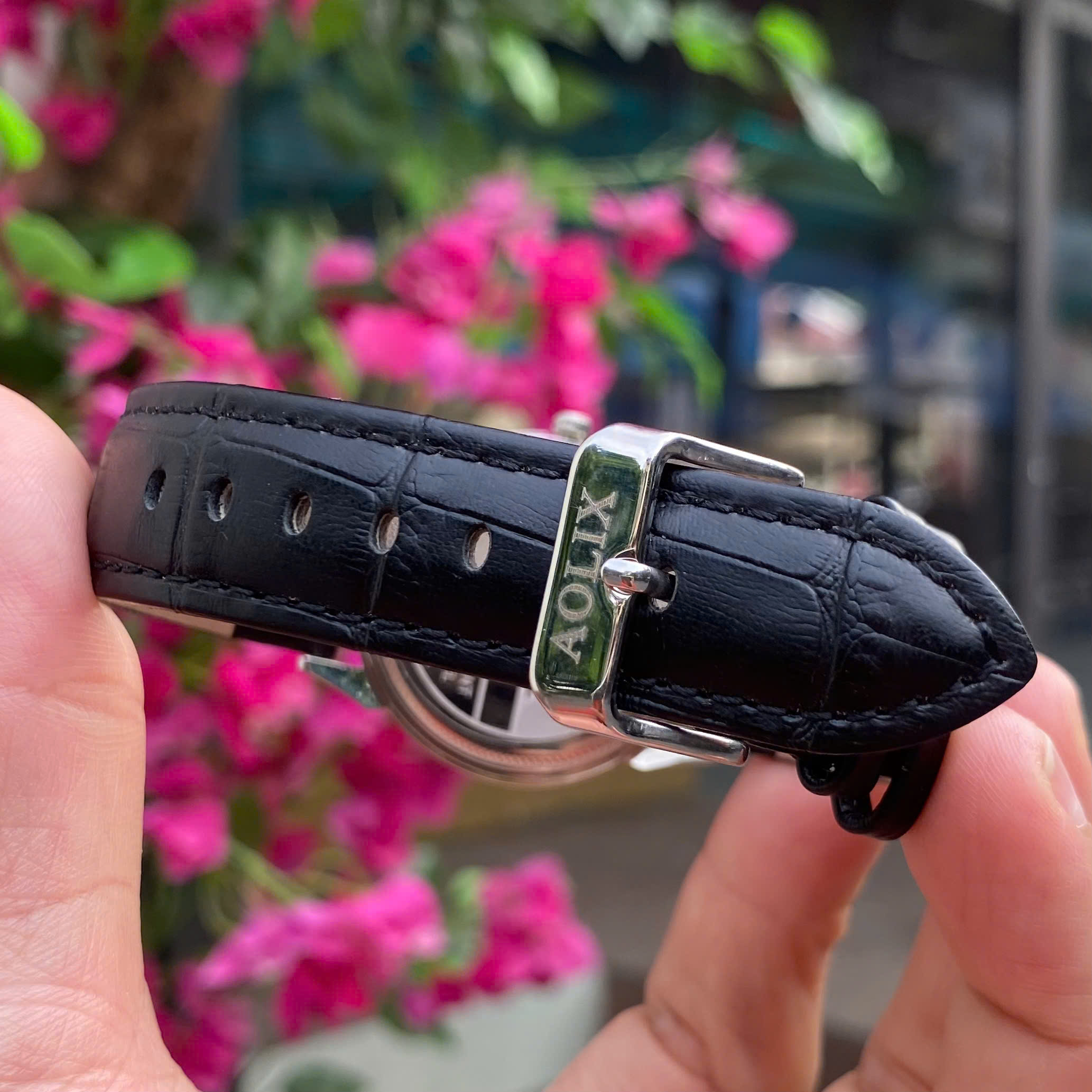 ĐỒNG HỒ AOLIX AL9094G DÂY DA CHÍNH HÃNG