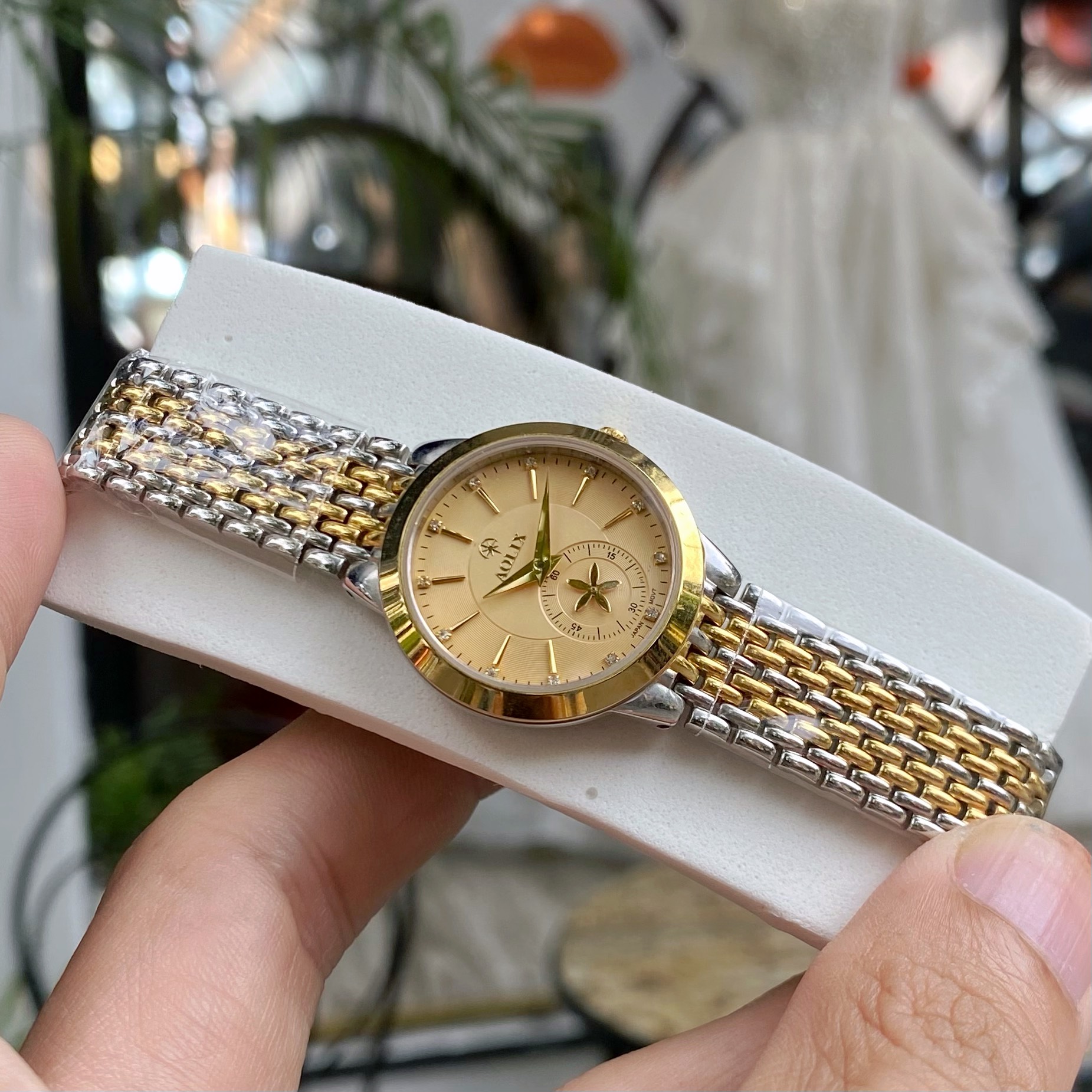 ĐỒNG HỒ AOLIX NỮ KIM RỐN AL9139L