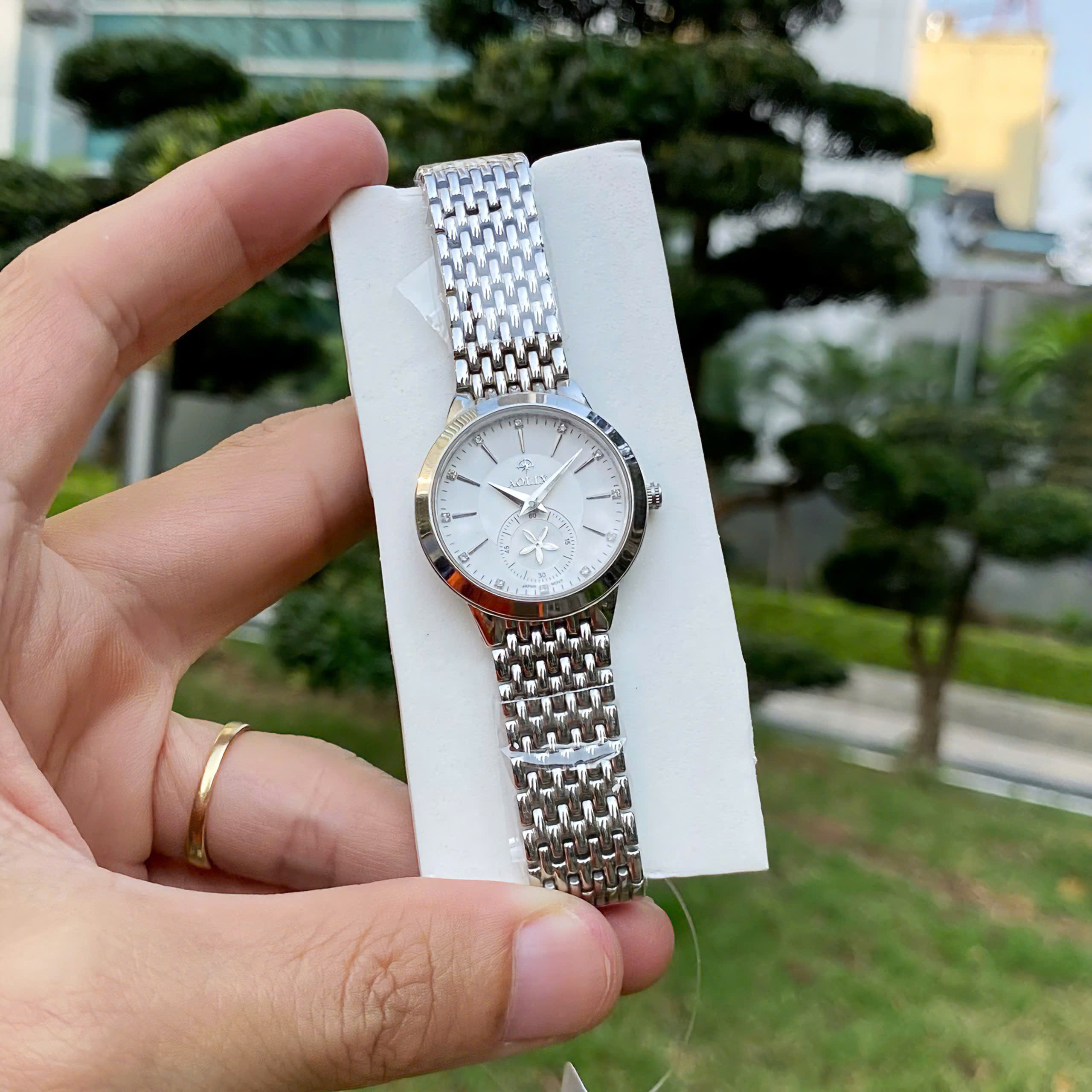 ĐỒNG HỒ AOLIX NỮ KIM RỐN AL9139L