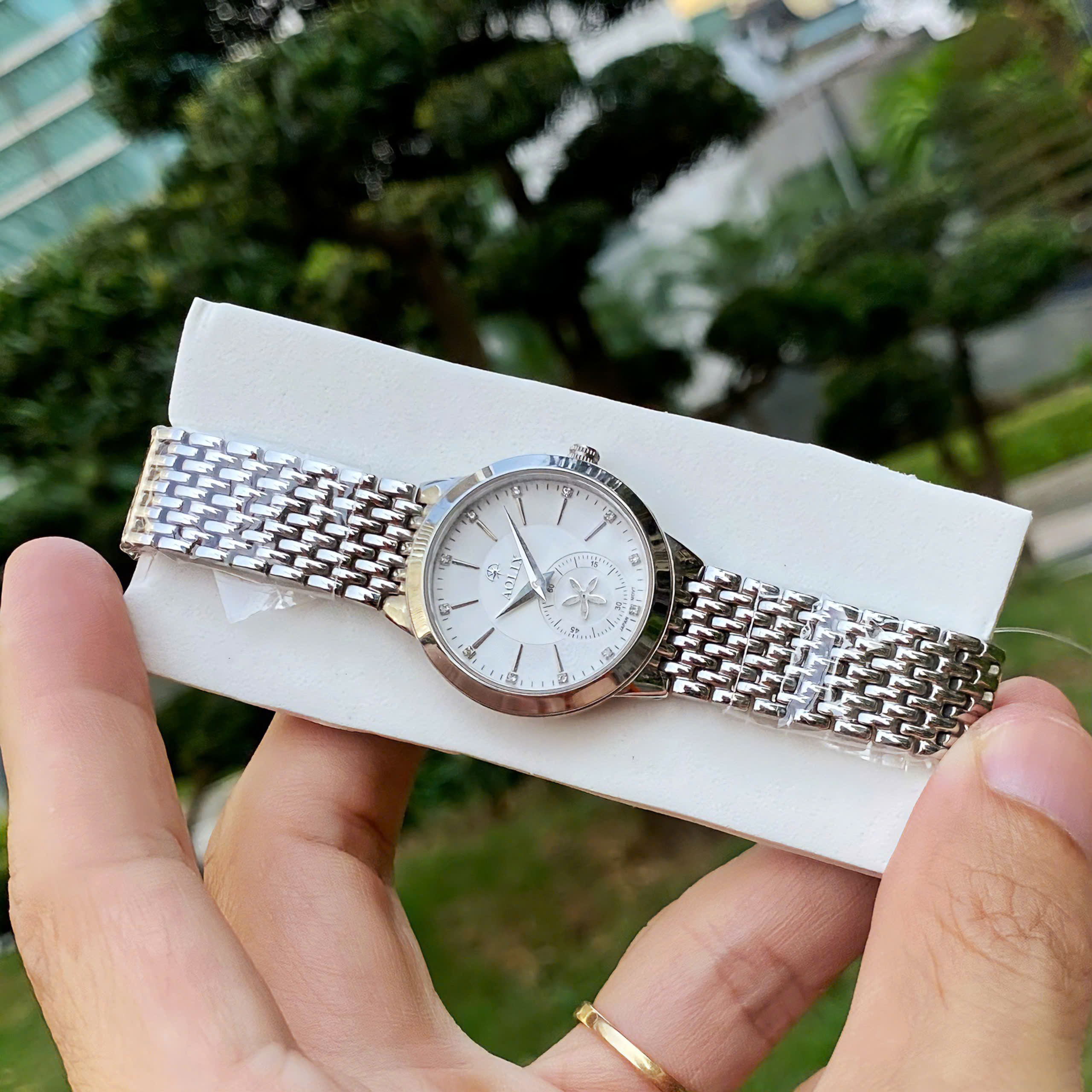 ĐỒNG HỒ AOLIX NỮ KIM RỐN AL9139L