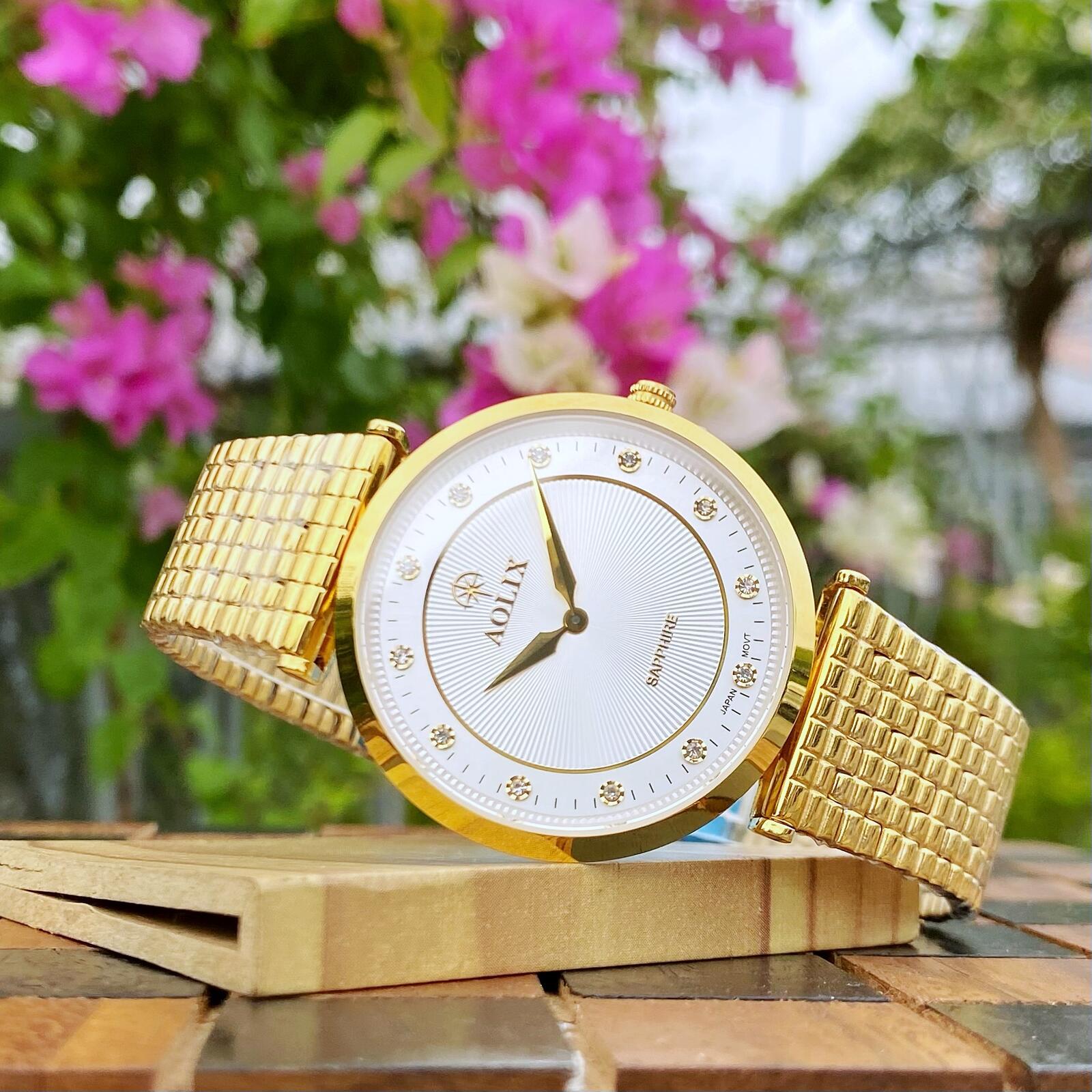 ĐỒNG HỒ AOLIX CẶP ĐÔI AL9152G VÀ AL9152L CHÍNH HÃNG