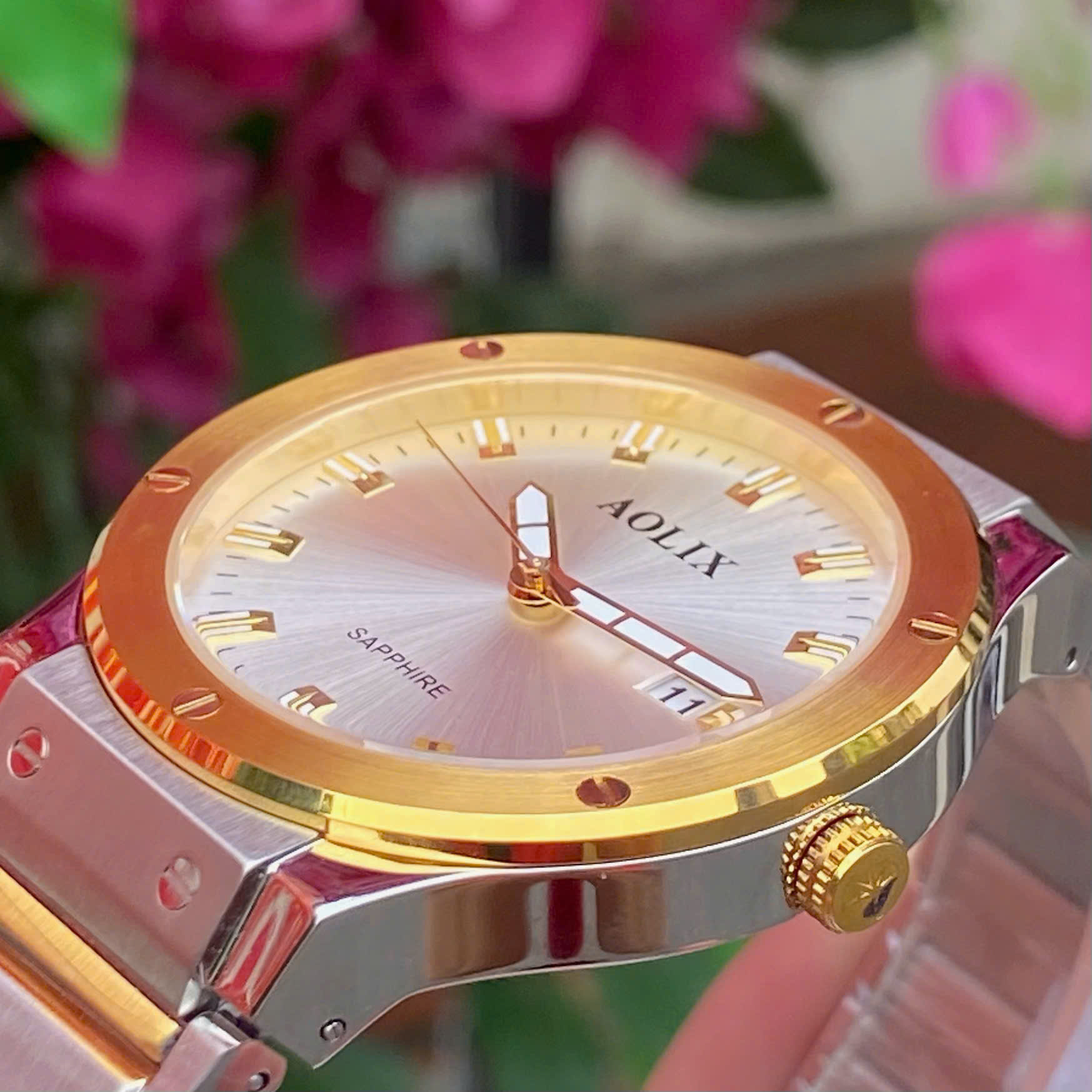 ĐỒNG HỒ NAM Aolix AL9199M – Tiểu Royal Oak - Giá Sinh Viên