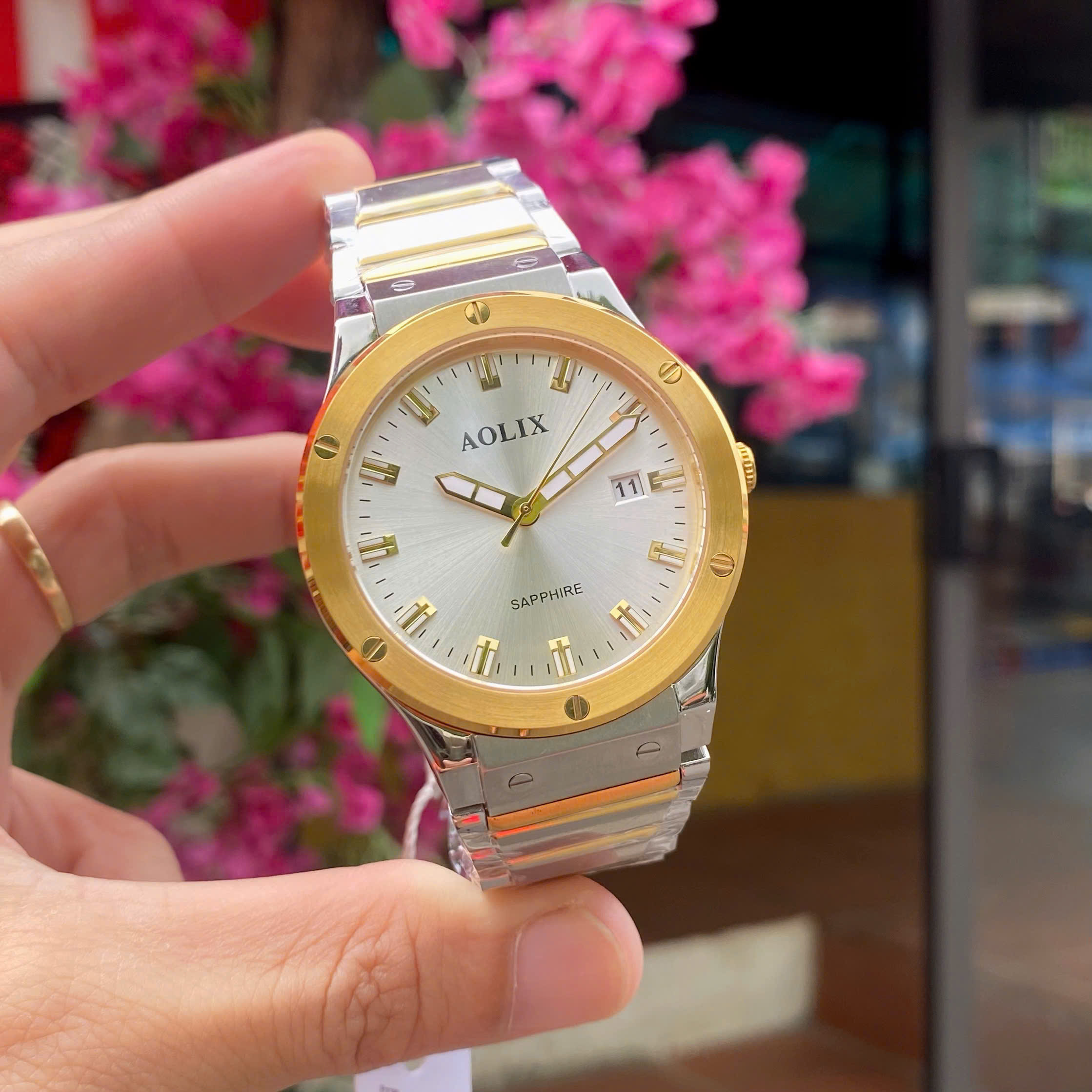 ĐỒNG HỒ NAM Aolix AL9199M – Tiểu Royal Oak - Giá Sinh Viên